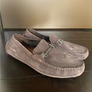 Cole Haan Brown Suede Horsebit Driving Loafers Men’s 8.5 Slip On Shoes